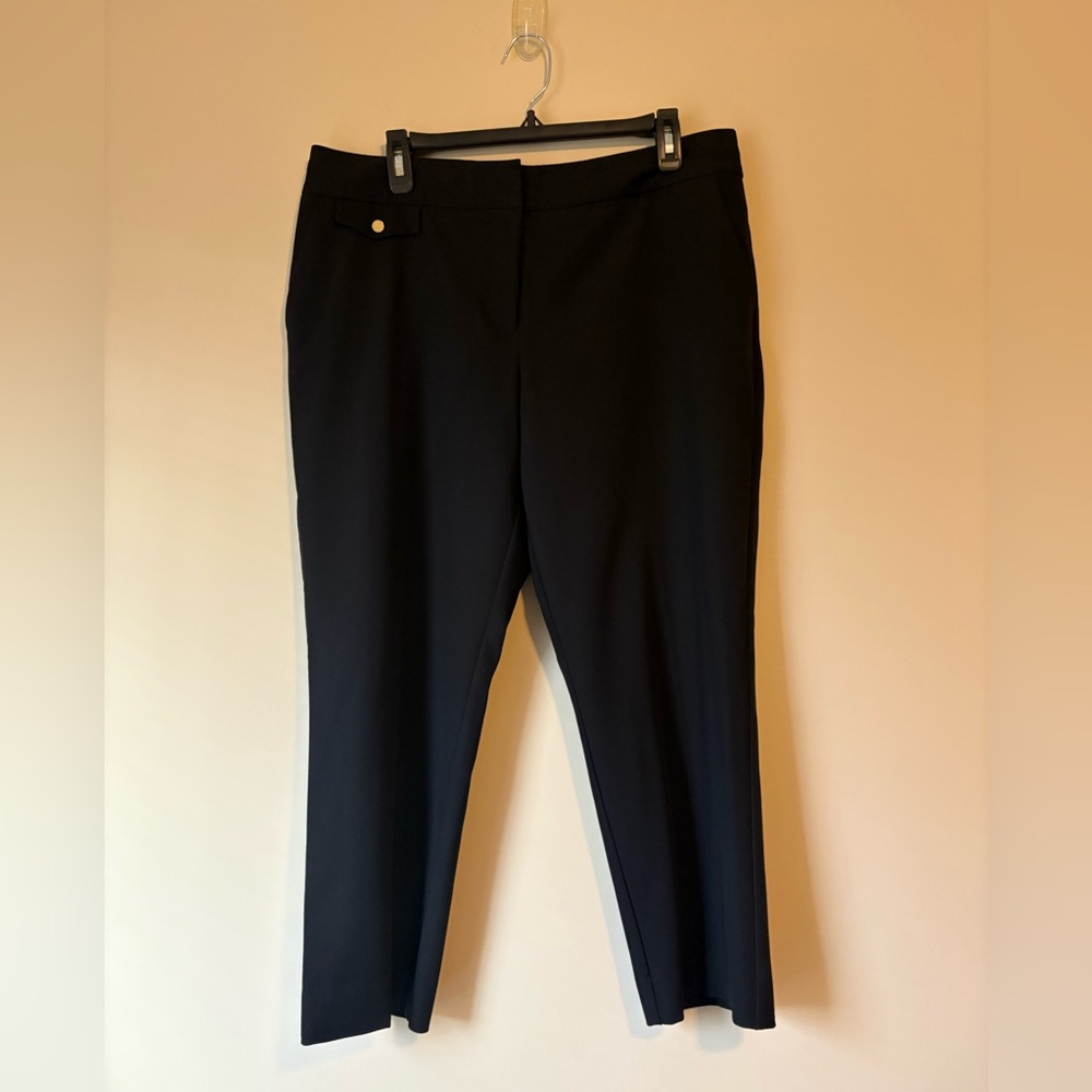 Worthington Elegant Black Ankle Pants